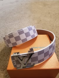 Image 4 of LV Belt Cream 2023