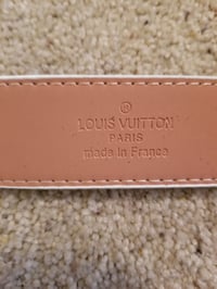 Image 11 of LV Belt Cream 2023