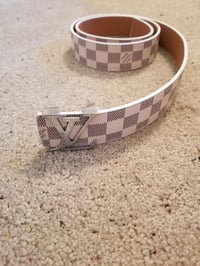 Image 7 of LV Belt Cream 2023