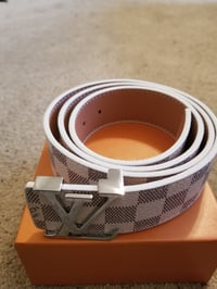 Image 2 of LV Belt Cream 2023