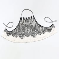 Image 1 of adult M/L large medium high neck adjustable courtneycourtney halter swing crop top shirt tshirt
