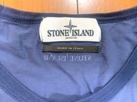 Image 3 of Stone Island 2012ss light weight cotton t-shirt, made in Italy, size L (fits M)