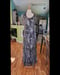 Image of Ultra Chic and Timeless LANVIN Paris B&W Vintage Maxi Dress