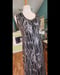 Image of Ultra Chic and Timeless LANVIN Paris B&W Vintage Maxi Dress