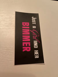Image 3 of Bimmer Girls Sticker 2PK