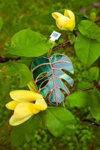 Image 2 of Monstera Leaf Sun Catcher