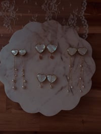 Image 2 of Pearly Heart Plug Custom (Gold)