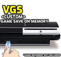 PlayStation 3 - VGS Custom Save File Request