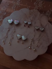 Image 2 of Pearly Heart Plug Custom (Silver)