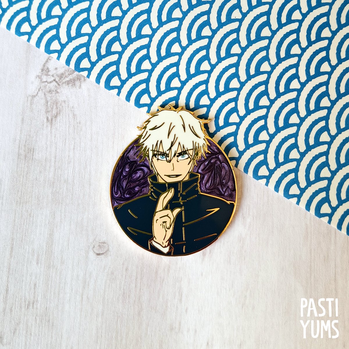 Jjk Enamel Pins Pastiyums