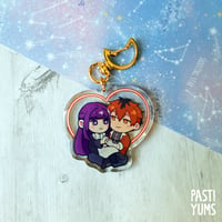 Image 1 of Fern+Stark double sided keychain