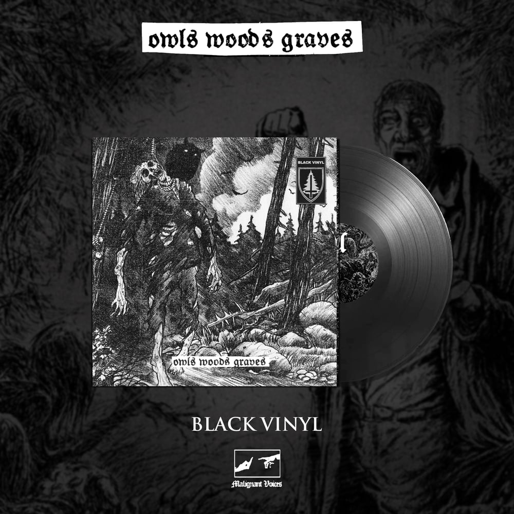 Image of OWLS WOODS GRAVES - owls woods graves (BLACK VINYL)