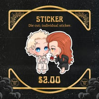 Chibi Ineffable Duo Sticker