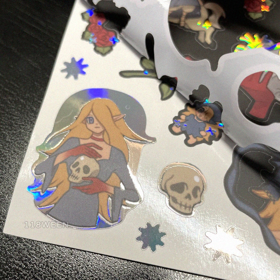 Marcille Sticker Sheet Paper Backing