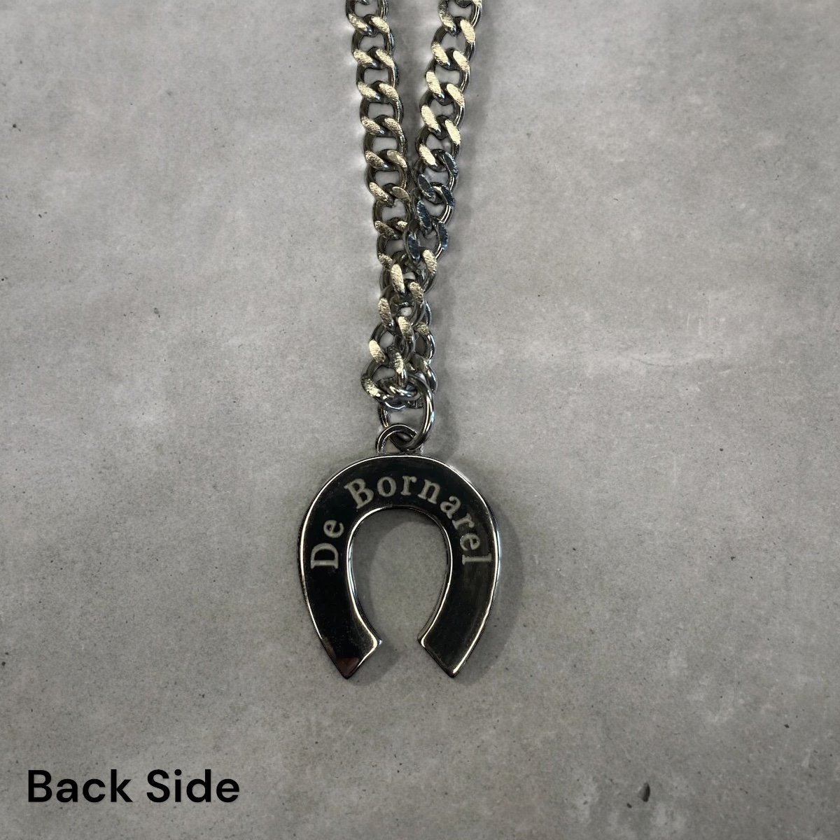 STEEL LUCKY NECKLACE 