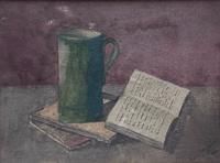 Image 1 of Antique still life painting 1911