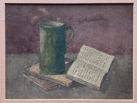 Image 2 of Antique still life painting 1911