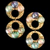 BUBBLICIOUS Orbis Double Earring - Gold