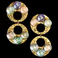 Image 1 of BUBBLICIOUS Orbis Double Earring - Gold