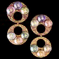 Image 2 of BUBBLICIOUS Orbis Double Earring - Gold