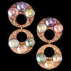 BUBBLICIOUS Orbis Double Earring - Multi Colour