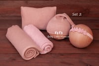 Image 3 of Newborn set pink cloud