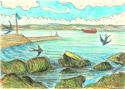 Seaside art