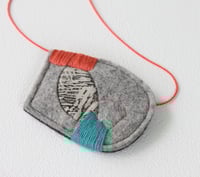 Image 2 of Textile pendant no.2