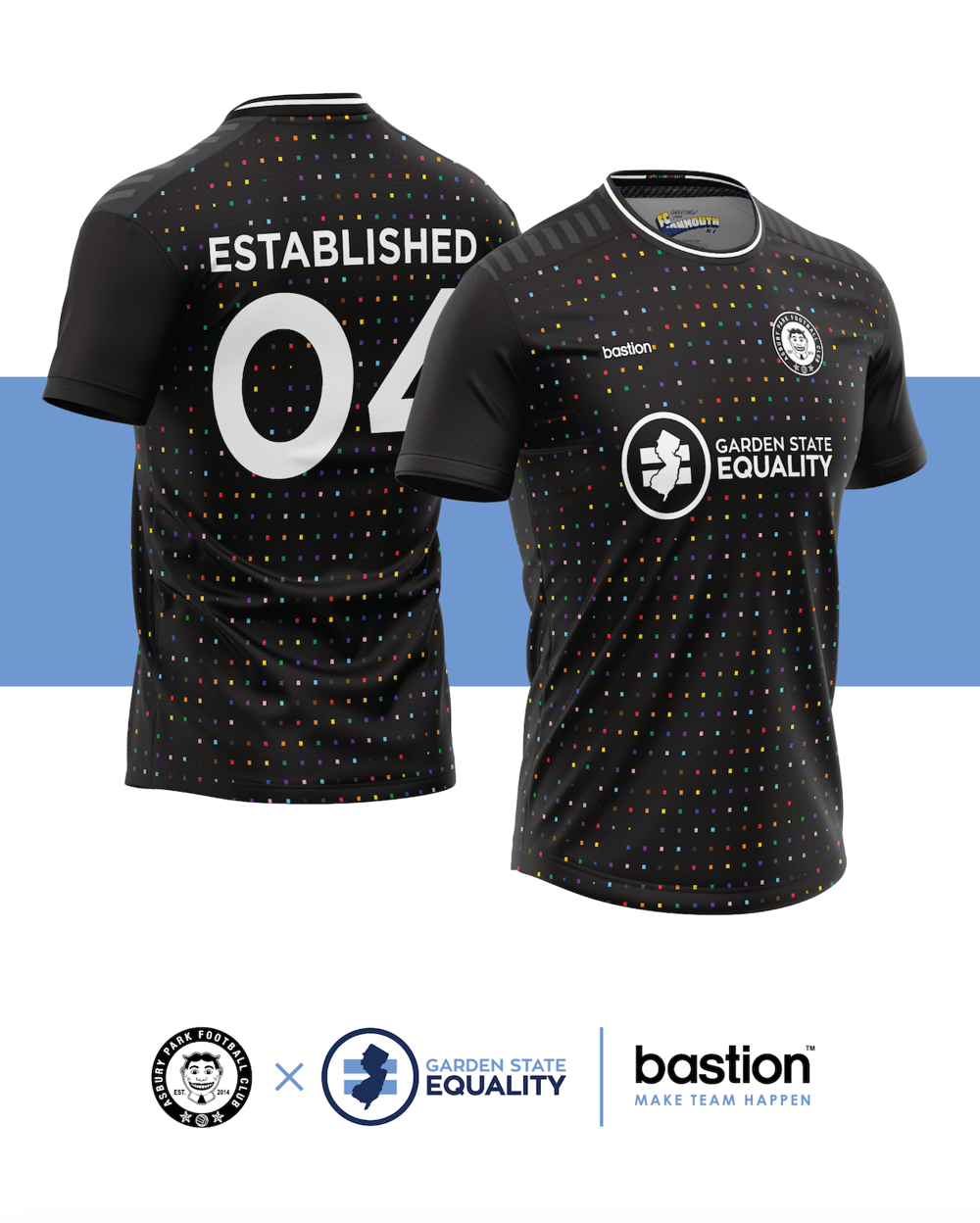 Image of APFC x Garden State Equality "Third" Jersey