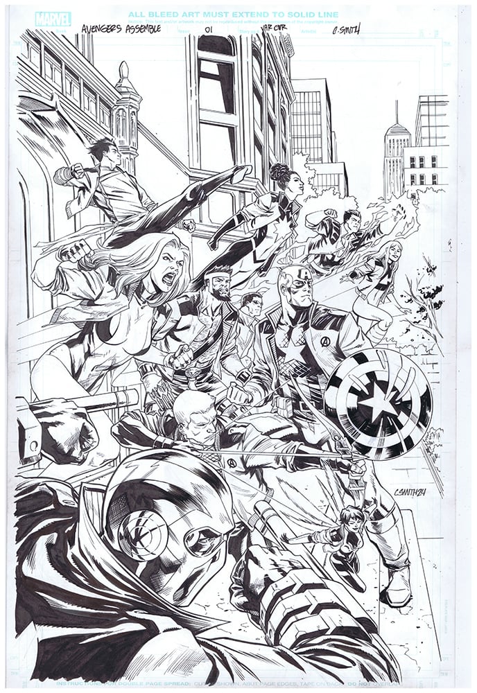 Avengers Assemble #1 variant cover