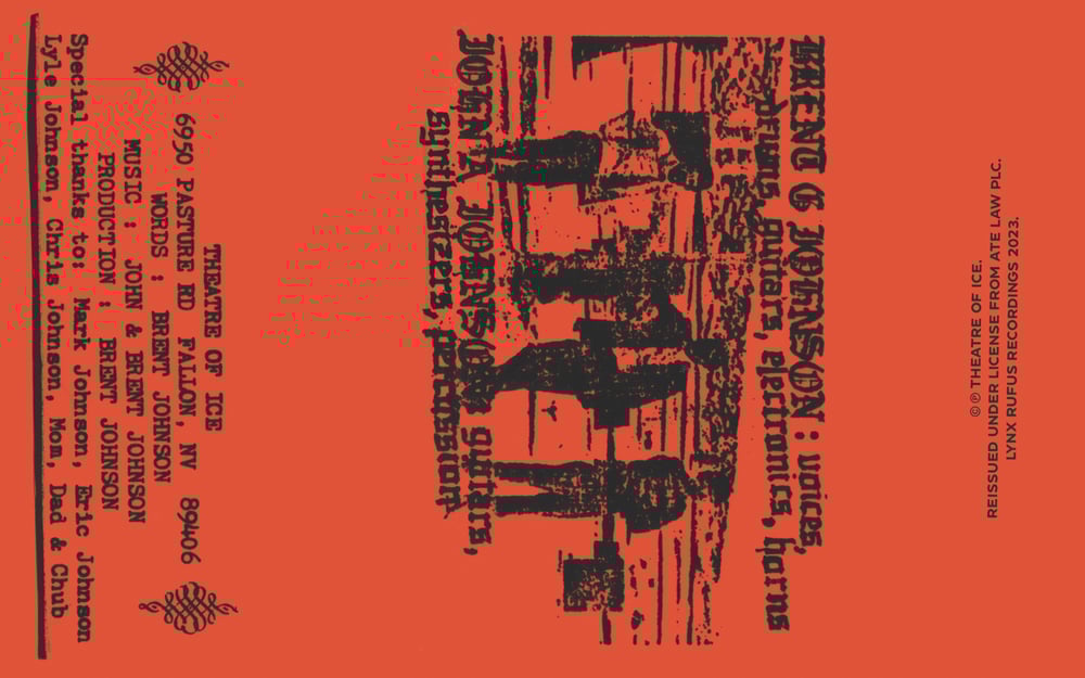 Theatre Of Ice A Cool Dark Place to Die LRR-041