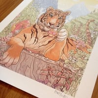 Image 2 of TIGER'S CHAI 13x19" PRINT