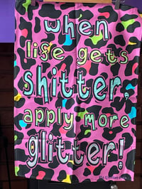 ‘When Life Gets Shitter’ Teatowel