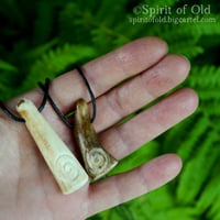 Image 3 of Spiral Antler Protection Pendants (PE1806)