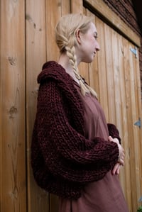 Image 9 of Nanaimo Cardigan (Limited Merino Wool shown in Belgium Chocolate)