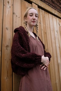 Image 14 of Nanaimo Cardigan (Limited Merino Wool shown in Belgium Chocolate)