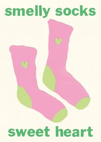 Image 1 of Smelly socks, sweet heart