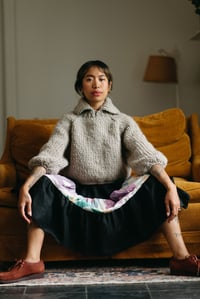 Image 4 of Neys  Sweater (Highland Wool from Peru, shown in Fawn + more colours)