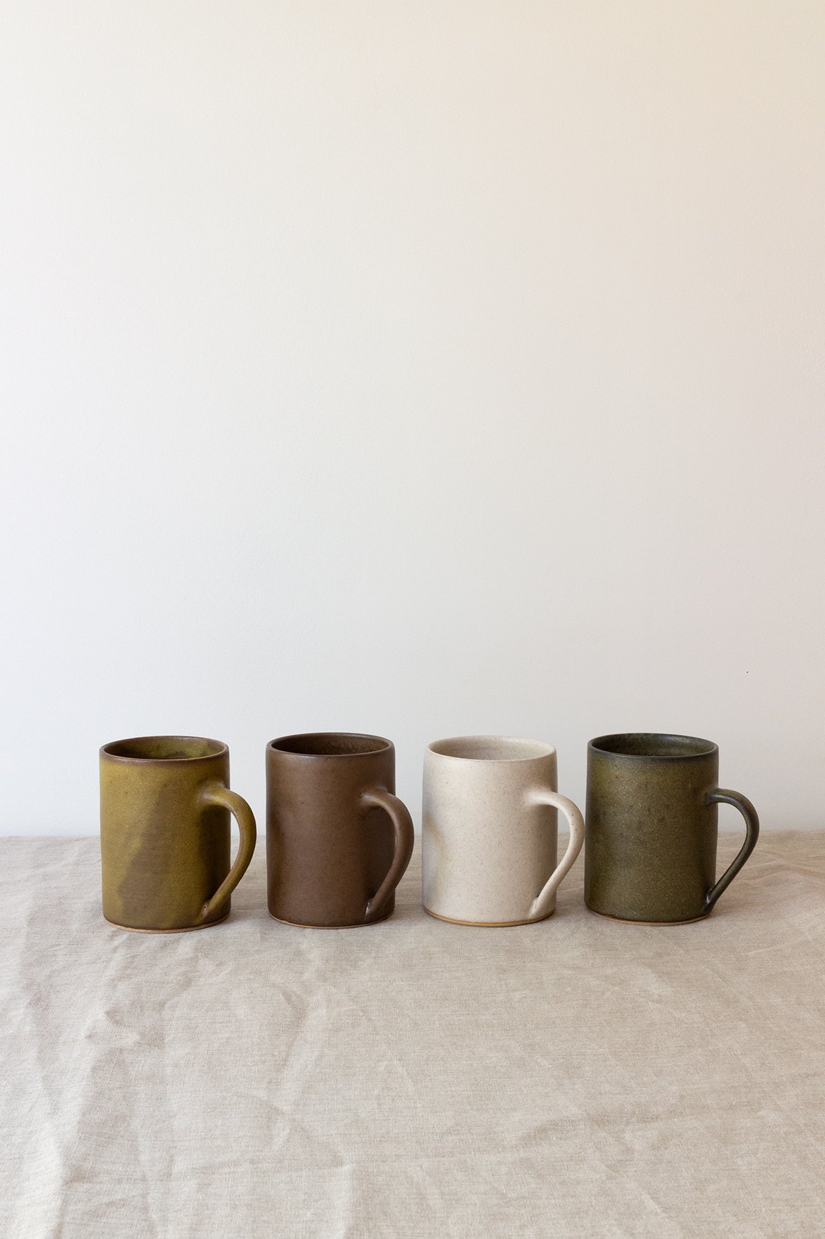 Image of grand mug / vert-noir