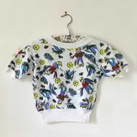 Image 1 of Sweat shirt éponge 4 ans années 50/60 stock neuf