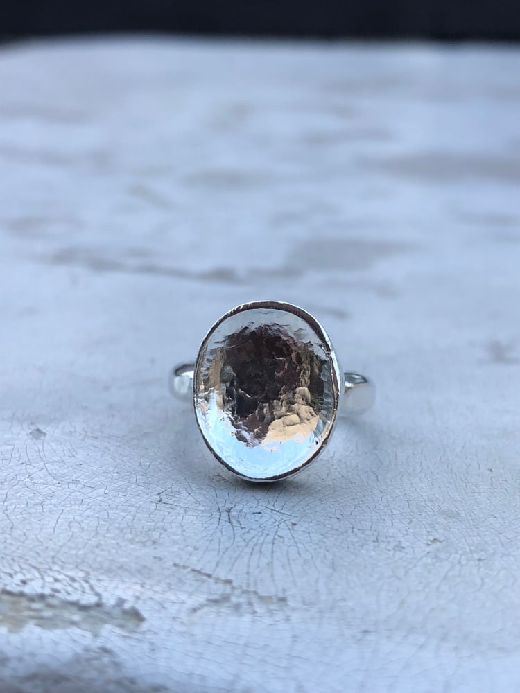 Image of Rage Mirror Ring Sterling Silver