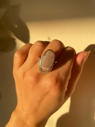 Image of Hyacinth Jasper Shield Ring