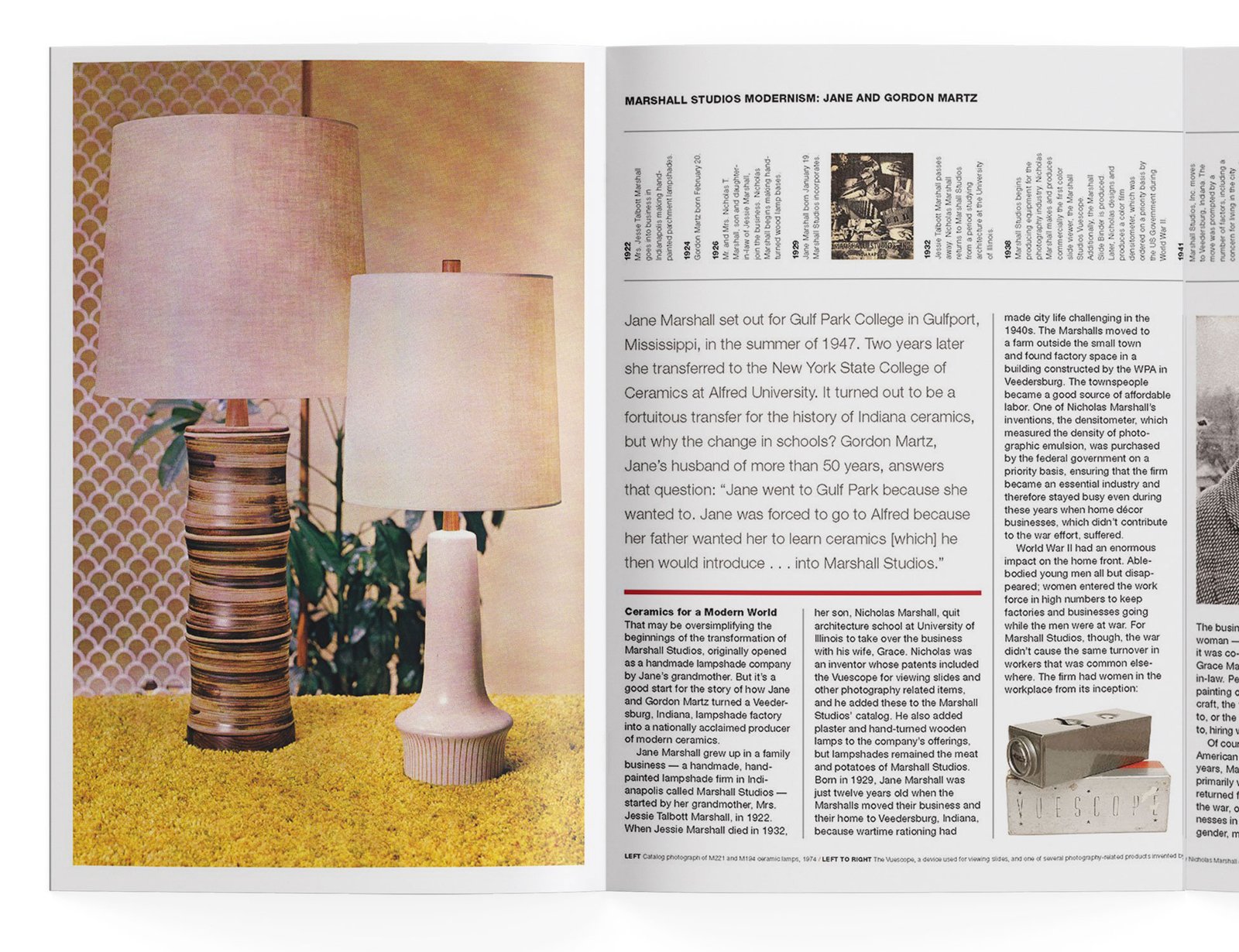 Marshall Studios / Jane and Gordon Martz | Commercial Article