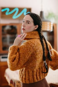 Image 3 of Lynden Mohair Sweater (Limited in colour Sable variegated)