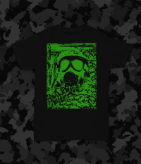 Mankind Reset / Nuke Green / On Black Tee