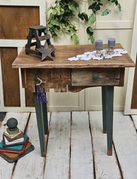 Image 1 of Wooden table RUSTIC  vintage  50 x 76 H-79