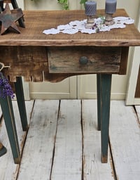 Image 5 of Wooden table RUSTIC  vintage  50 x 76 H-79