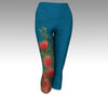 New! Protea print yoga style leggings