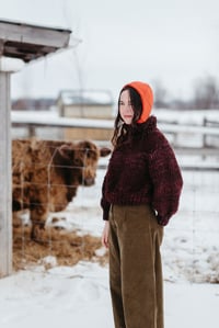 Image 6 of Moosonee Merino Sweater (shown in limited Belgian Chocolate + more colours)