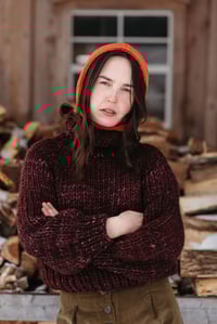 Image 1 of Moosonee Merino Sweater (shown in limited Belgian Chocolate + more colours)